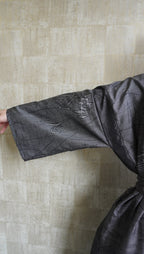 大島紬を使用したワンピース K173