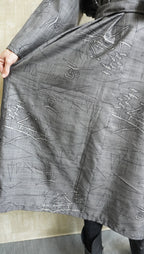 大島紬を使用したワンピース K173