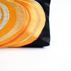 Pouch using kimono obi K228