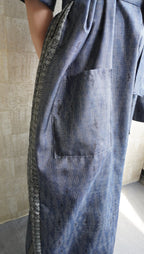 大島紬を使用したワンピース K153