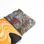 Pouch using kimono obi K228