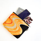 Pouch using kimono obi K228