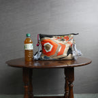 着物帯を使用したポーチ　K005