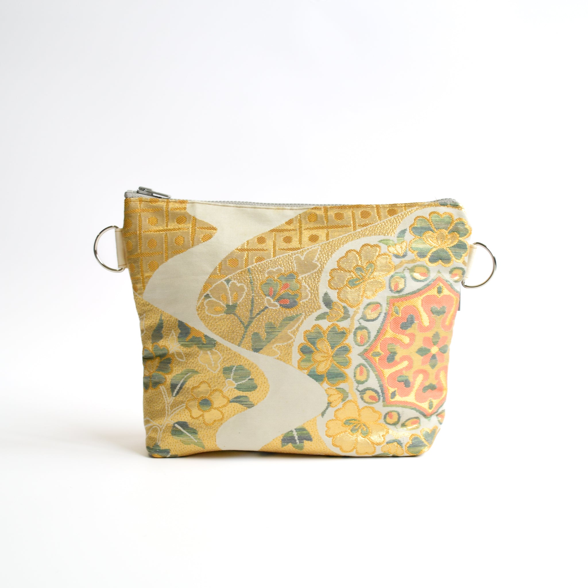 Pouch using kimono obi K228