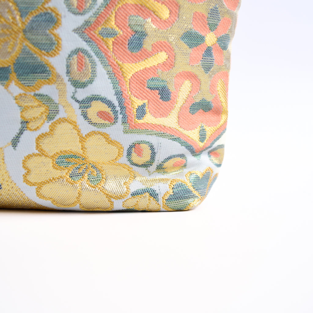 Pouch using kimono obi K228