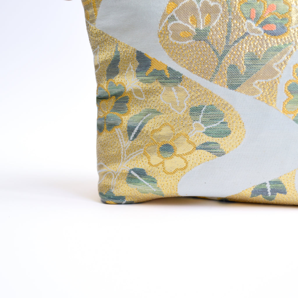 Pouch using kimono obi K228