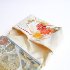Pouch using kimono obi K228