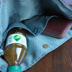 上質な着物リメイク　アップサイクルバッグ　レザーバッグ　K030