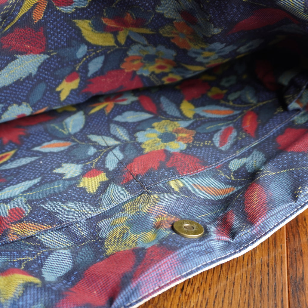 豪華な帯使用　アップサイクルバッグ　K033