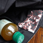 上質な着物リメイク　アップサイクルバッグ　レザーバッグ　K144