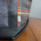 パッチワーク仕様のミニトートバッグ K146