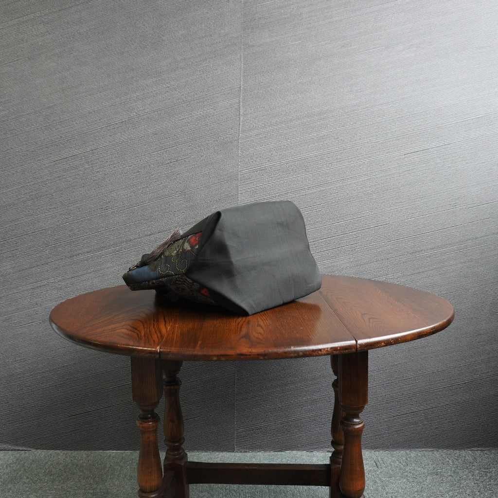 パッチワーク仕様のミニトートバッグ K146