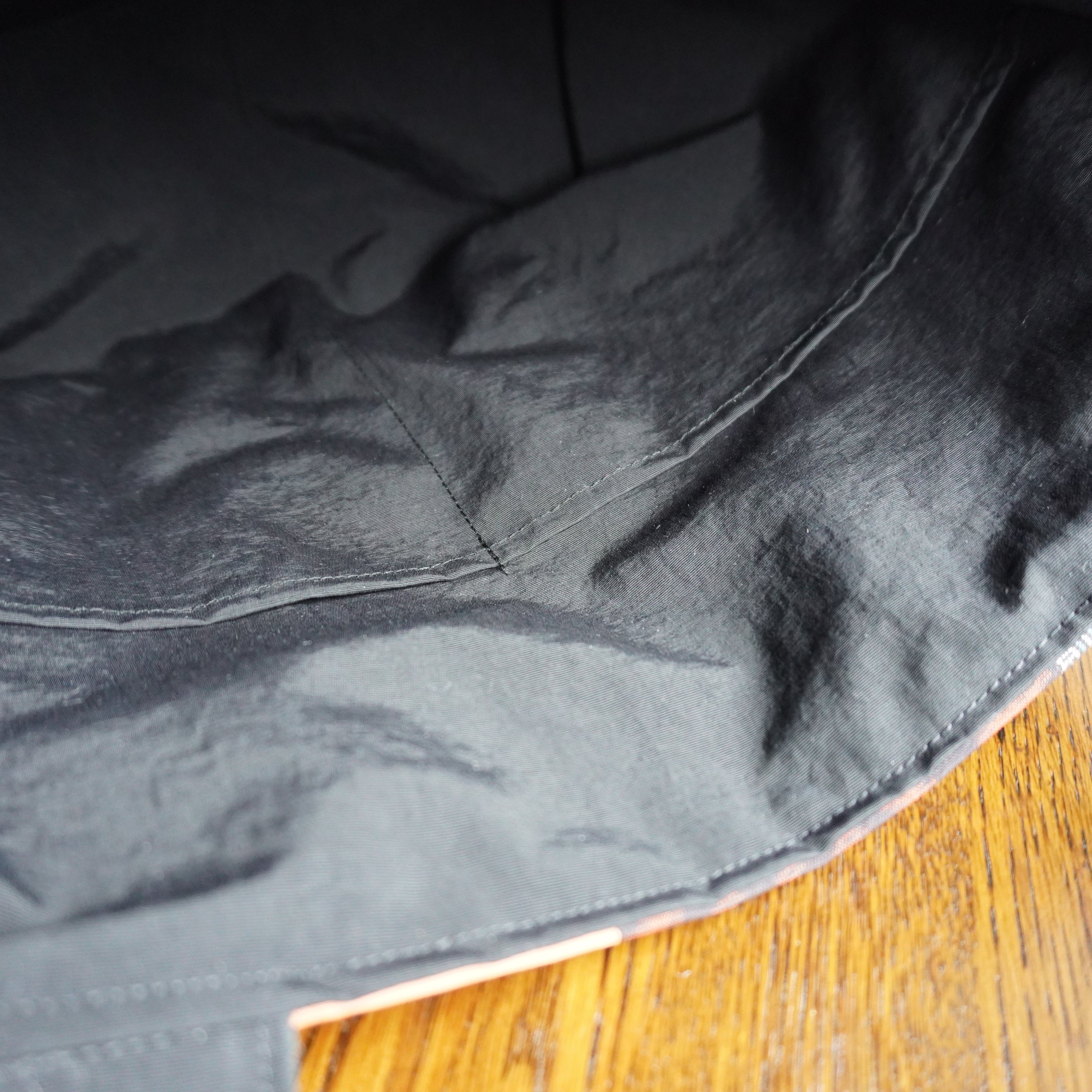 パッチワーク仕様のミニトートバッグ K146