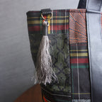 パッチワーク仕様のトートバッグ K166