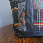 パッチワーク仕様のトートバッグ K166