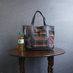 パッチワーク仕様のトートバッグ K166