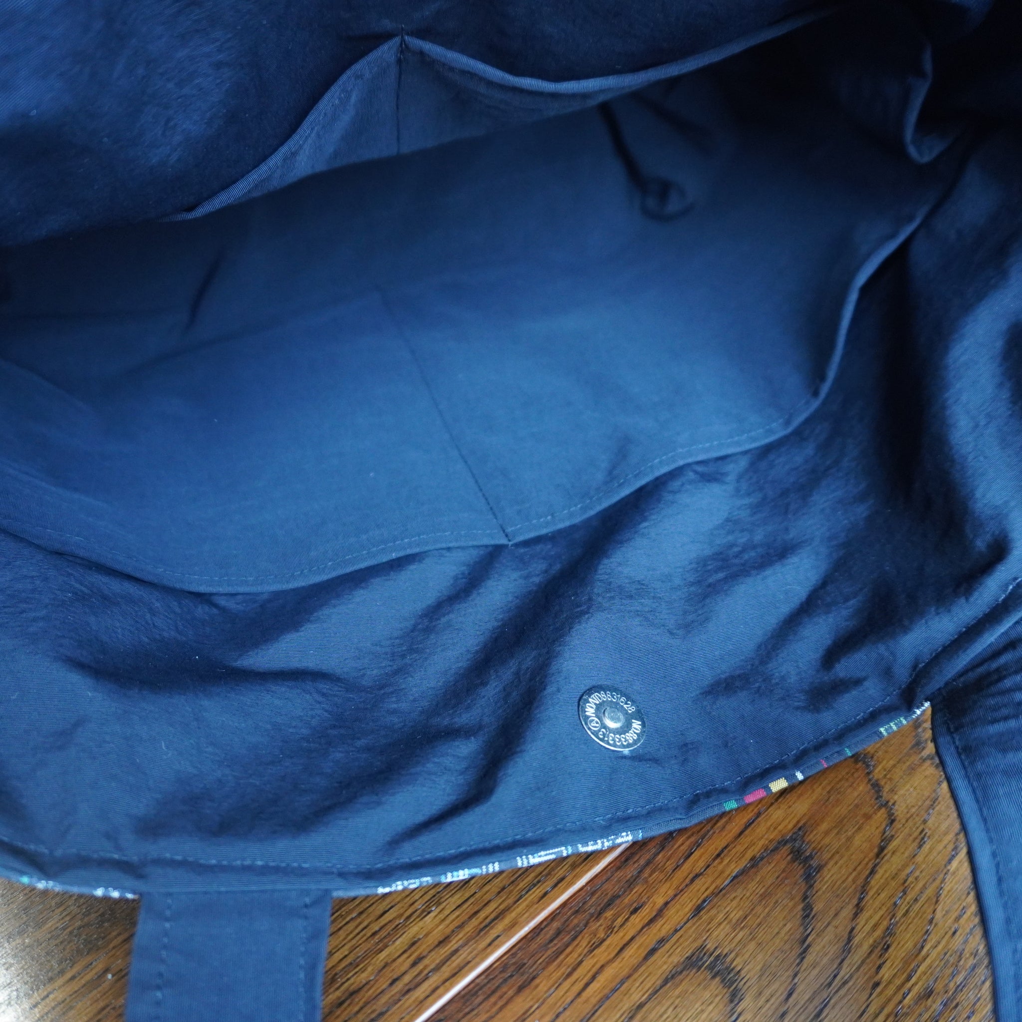 パッチワーク仕様のトートバッグ K166