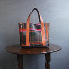 パッチワーク仕様のトートバッグ K167