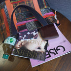 パッチワーク仕様のトートバッグ K167