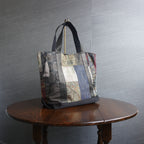 パッチワーク仕様のトートバッグ K168