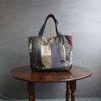 パッチワーク仕様のトートバッグ K168