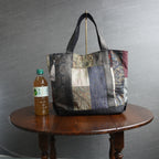 パッチワーク仕様のトートバッグ K168