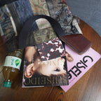 パッチワーク仕様のトートバッグ K168