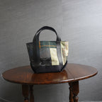 パッチワーク仕様のミニトートバッグ K169