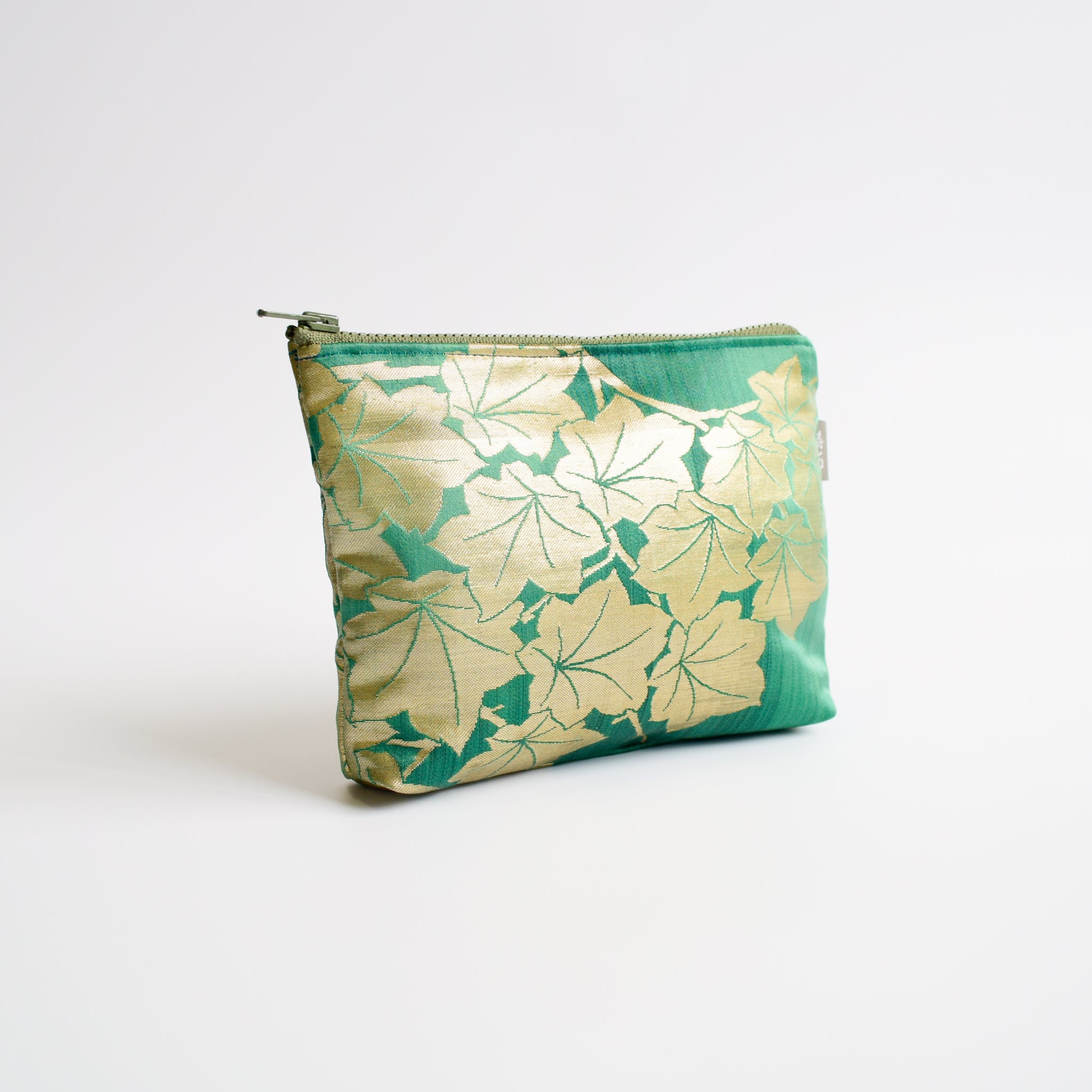 Pouch using kimono obi K228