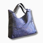 上質な着物リメイク　アップサイクルバッグ　レザーバッグ　K003