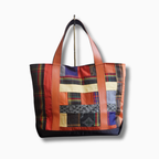 パッチワーク仕様のトートバッグ K167