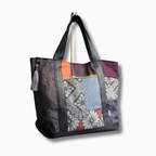 パッチワーク仕様のトートバッグ K177