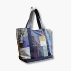 パッチワーク仕様のトートバッグ K179