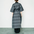 Dress made with Oshima Tsumugi silk K311