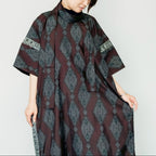 Dress made with Oshima Tsumugi silk K312