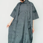 Dress Made with Oshima Tsumugi K199