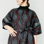 Dress made with Oshima Tsumugi silk K312