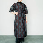 Dress made with Oshima Tsumugi silk K312
