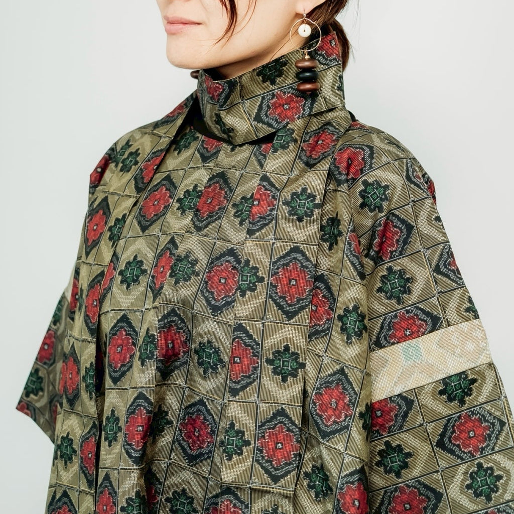 Dress Made with Oshima Tsumugi K199