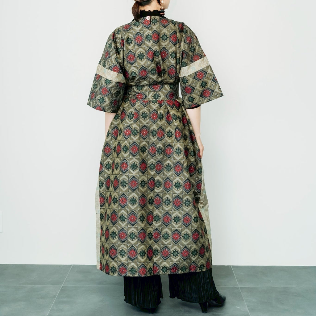 Dress Made with Oshima Tsumugi K199
