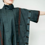 Dress made with Oshima Tsumugi silk K314