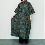 Dress Made with Oshima Tsumugi K199