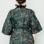 Dress Made with Oshima Tsumugi K199