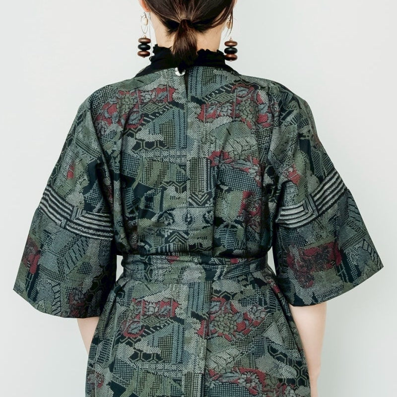 Dress Made with Oshima Tsumugi K199