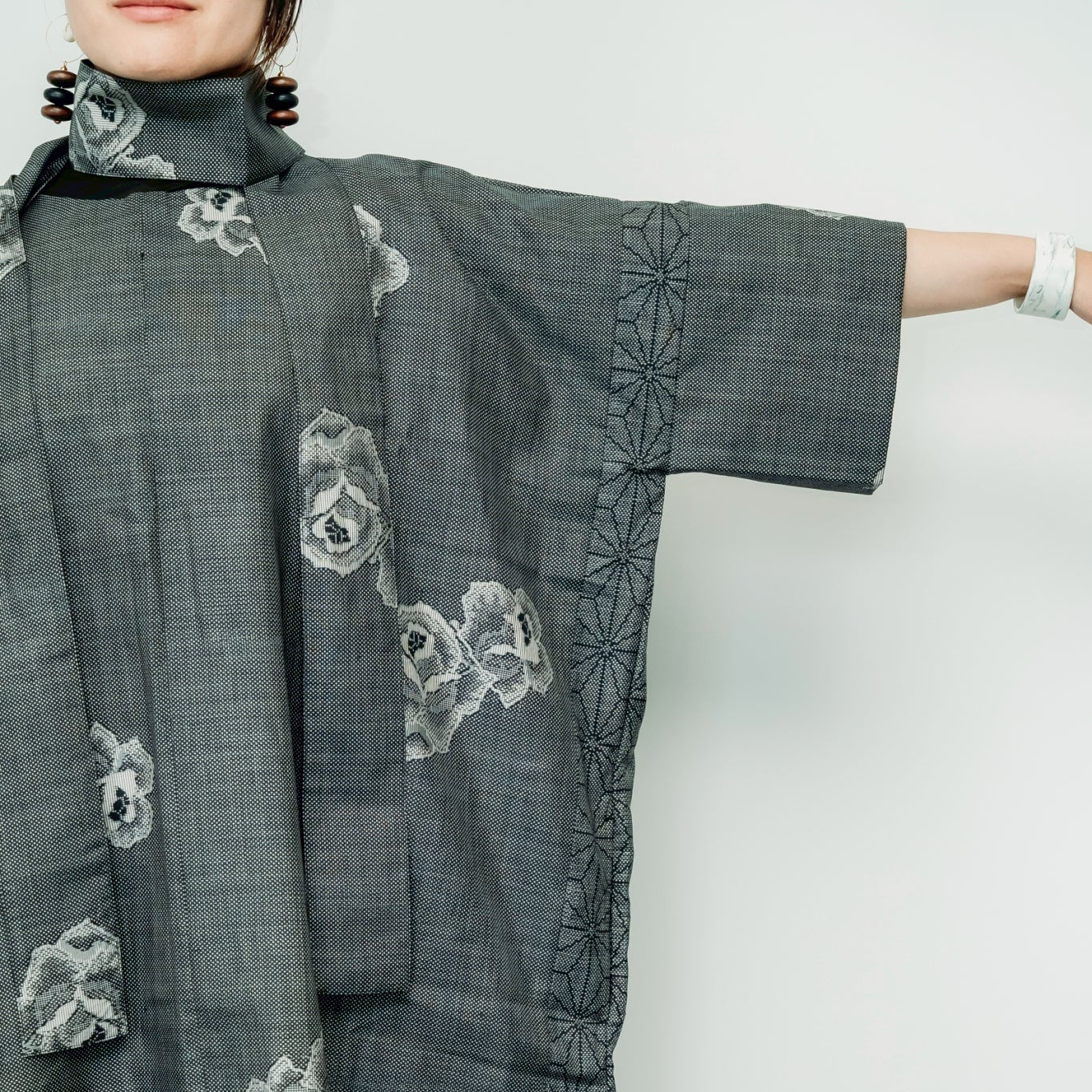 Dress Made with Oshima Tsumugi K199