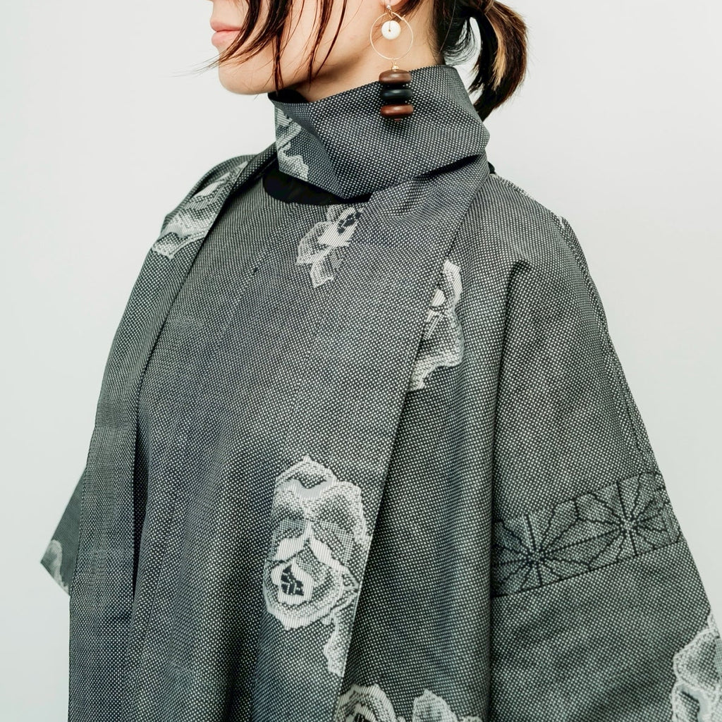 Dress Made with Oshima Tsumugi K199