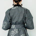 Dress Made with Oshima Tsumugi K199