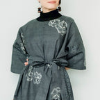 Dress Made with Oshima Tsumugi K199